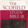 KJV Scofield Study Bible III Black Duradera Leather with Zipper Closure - Image 2