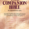 KJV Companion Bible - EW Bullinger Burgundy Bonded Leather Thumb Indexed - Image 2