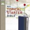 NIV 2011 Topical Starter Bible, Italian Duo-Tone, Slate Blue/Gray - Image 2