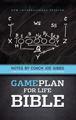 NIV The Game Plan for Life Bible - Notes by Joe Gibbs, Hardcover - Image 2