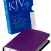 KVJ Cambridge Pocket Reference Bible - Purple Imitation Leather