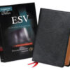 ESV Cambridge Clarion Reference Bible - Black Goatskin Leather