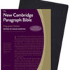 KJV New Cambridge Paragraph Bible with Apocrypha Personal Size - Black Calfskin KJ595TA