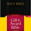 NLT Gift & Award Bible Black Imitation Leather - Image 2