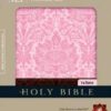 NLT Large Print (12pt) Personal Size Pink/Brown Thumb Indexed Bible - Image 2