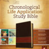 NLT Chronological Life Application Study Bible NLT - Brown/Tan TuTone - Image 2