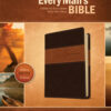 NIV Every Man's Bible: Deluxe Heritage Edition - LeatherLike, Brown/Tan - Image 2