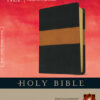 NLT Holy Bible - Personal Size Large Print edition - Black/Tan LeatherLike - Image 2