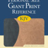 KJV Personal Size Giant Print (11.25Pt) Reference Bible Flexisoft Black / Tan Imitation leather - Image 2