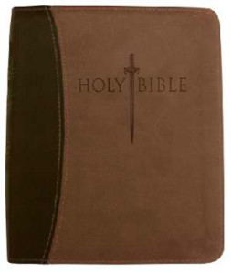 KJV Sword Study Bible Personal Size Large Print (12 pt.) - Dark Brown ...