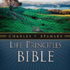 NKJV Charles Stanley Life Principles Bible, Black Bonded Leather