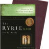 NASB The Ryrie Study Bible Red Letter Burgundy Genuine Leather Thumb Indexed