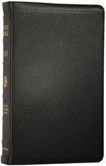 ESV New Classic Reference Bible - Black Premium Calfskin