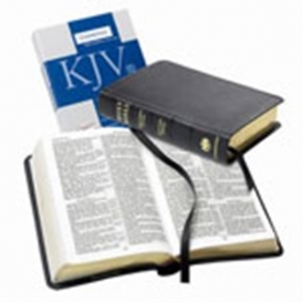 KJV Cambridge Concord Pers. Size 6.5/7.5 pt. Black French Morocco Leather Bible