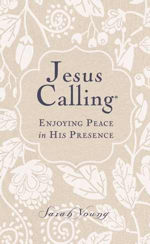 Jesus Calling (Deluxe Edition) Large Print 12.5 pt.) White Linen
