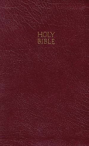 NKJV Ultra Slim Reference Bible Burgundy Bonded Leather