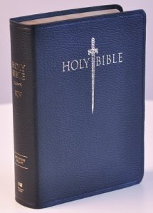 KJV Sword Study Bible Giant Print (15 pt.) Black Genuine Leather Thumb ...