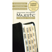 Bible Tabs Large Print Gold