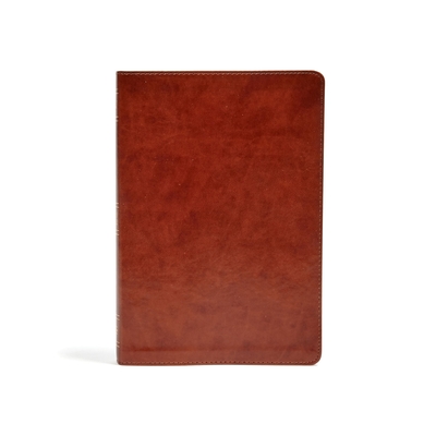 KJV Large Print Ultrathin Reference Bible, British Tan Leathertouch ...