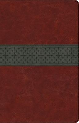 Large Print Thinline Reference Bible-ESV-Crossband Design