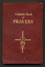 Catholic Book of Prayers Giant Type (16 pt.), Burgundy Bonded Leather