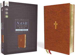 Popular as a Gift for Men: NASB Thinline Bible/Giant Print 12 pt ...