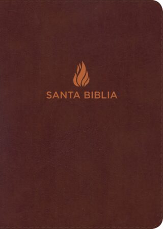 Span-RVR 1960 Super Giant Print Reference Bible (Biblia Letra Super Gigante con Referencias)-Brown Bonded Leather Indexe