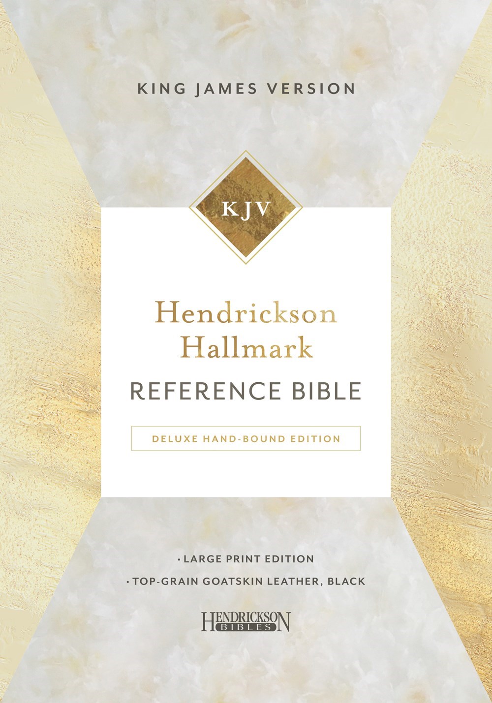 KJV Hendrickson Hallmark Reference Bible/Large Print-Deluxe Hand-Bound ...