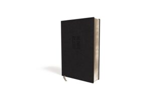 NRSV Thinline Bible/Giant Print (Comfort Print)-Black Leathersoft