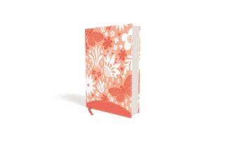 NIV Giant Print Compact Bible For Girls (Comfort Print)-Coral Leathersoft