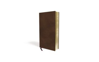 NIV Pocket Thinline Bible (Comfort Print)-Brown Leathersoft