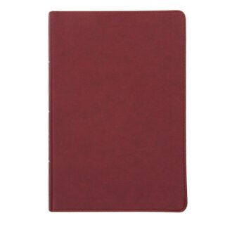 NASB 2020 Giant Print Reference Bible-Burgundy LeatherTouch Indexed