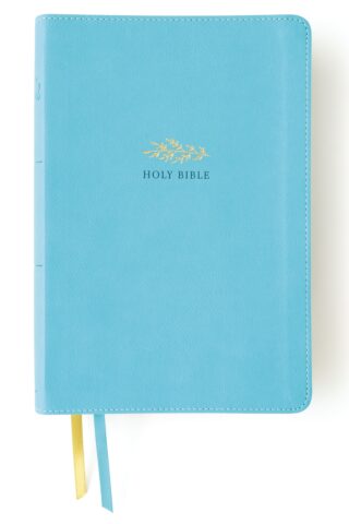 NIV Women's Devotional Bible/Large Print (Comfort Print)-Teal Leathersoft